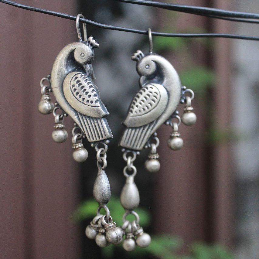 Adya Parrot Fish Hook Earrings