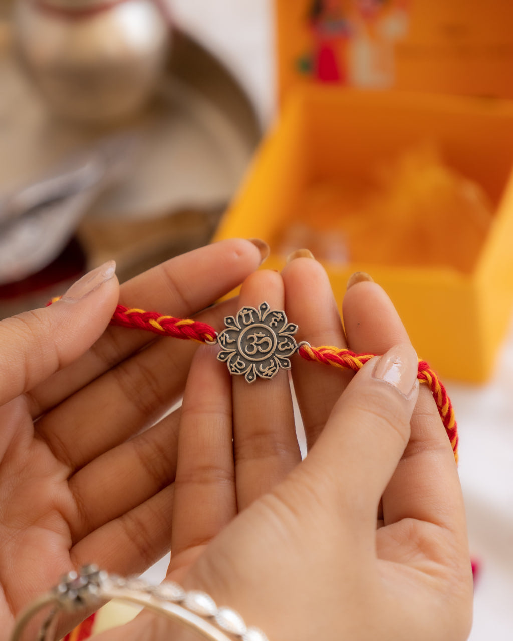 Anvaya Om Yantra Moli Rakhi