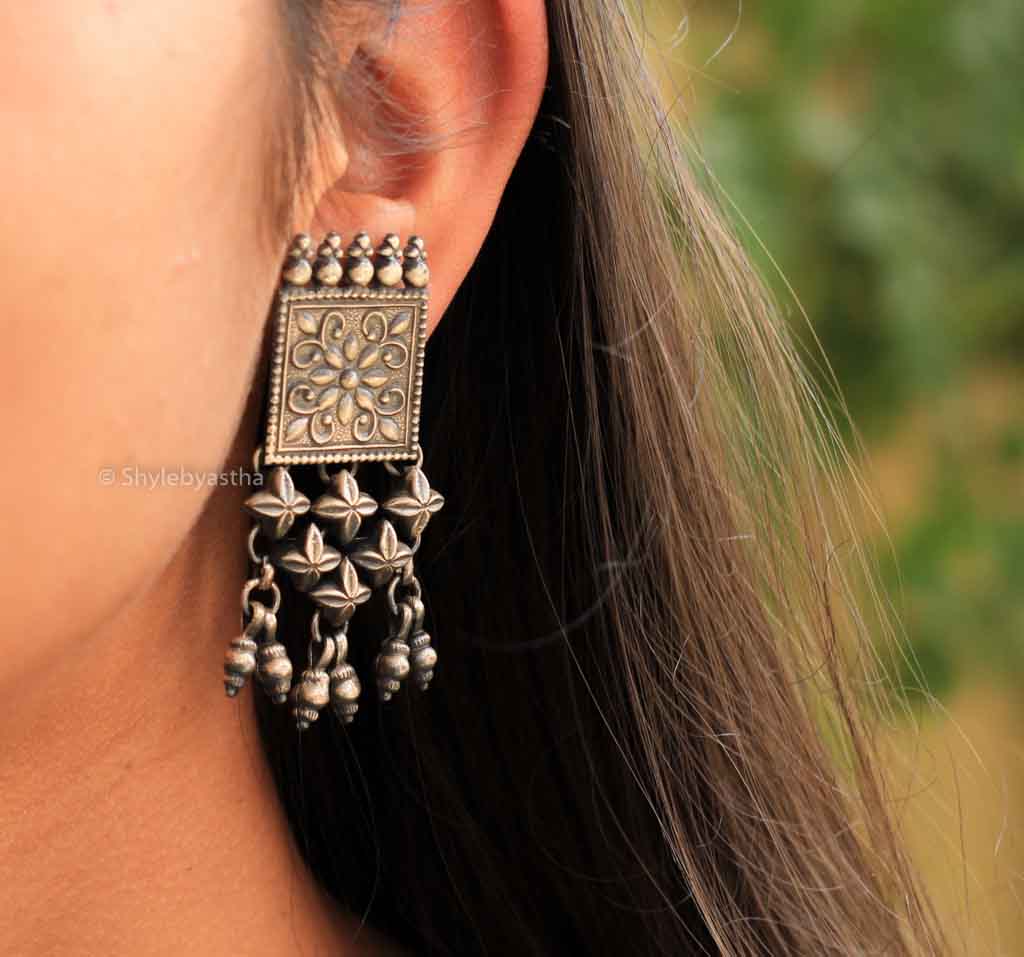 Anvaya Classic Jali Studs model