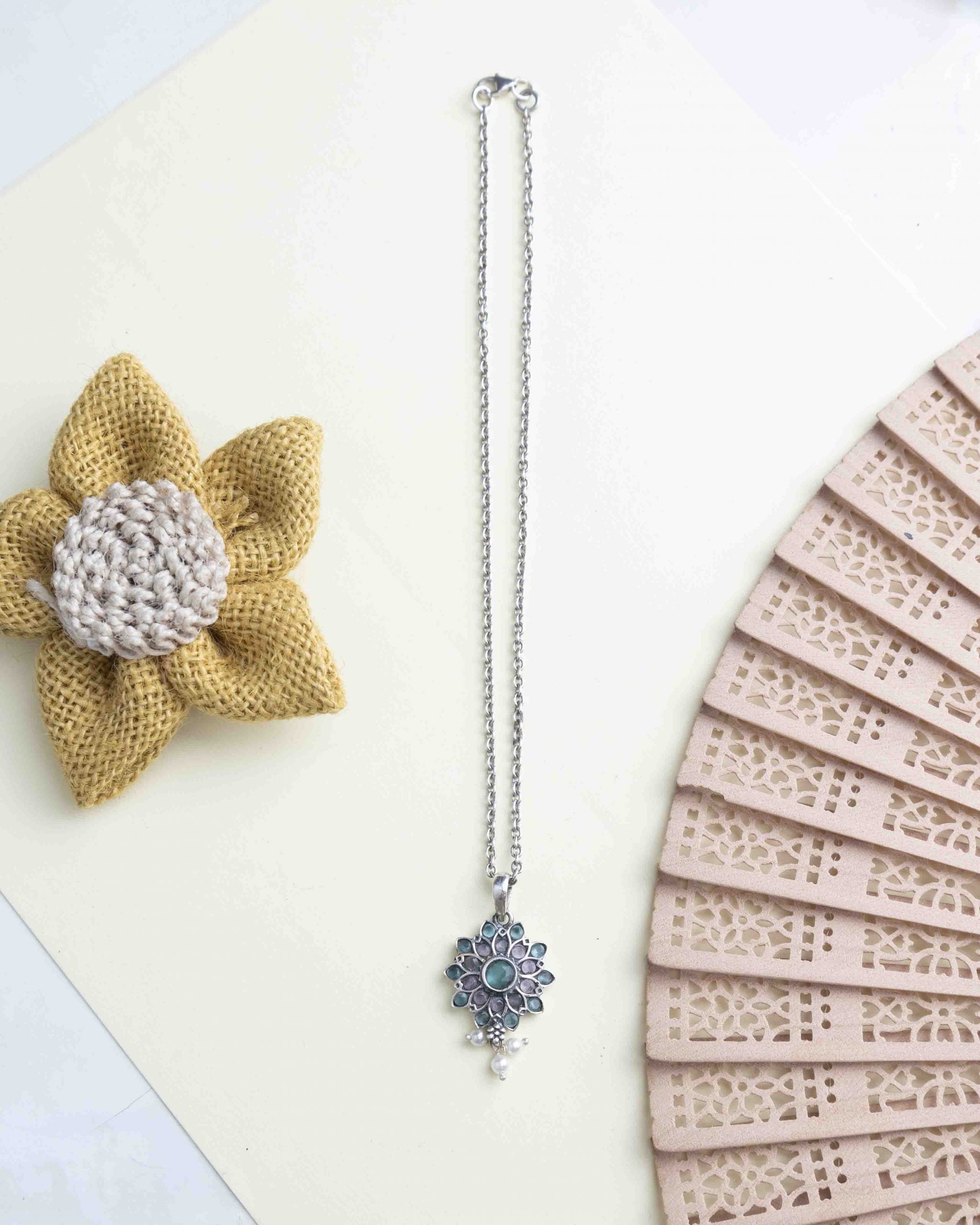 Essence Pastel Flower Pendant