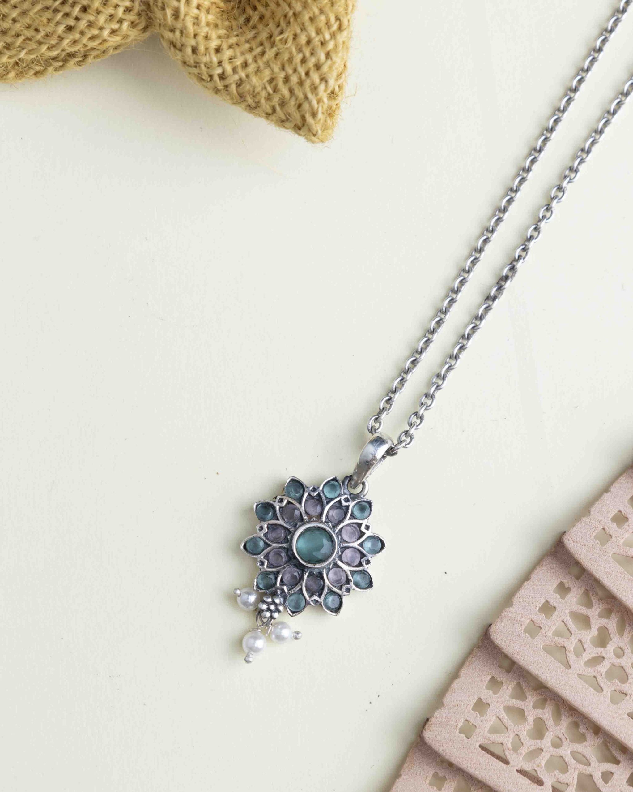 Essence Pastel Flower Pendant