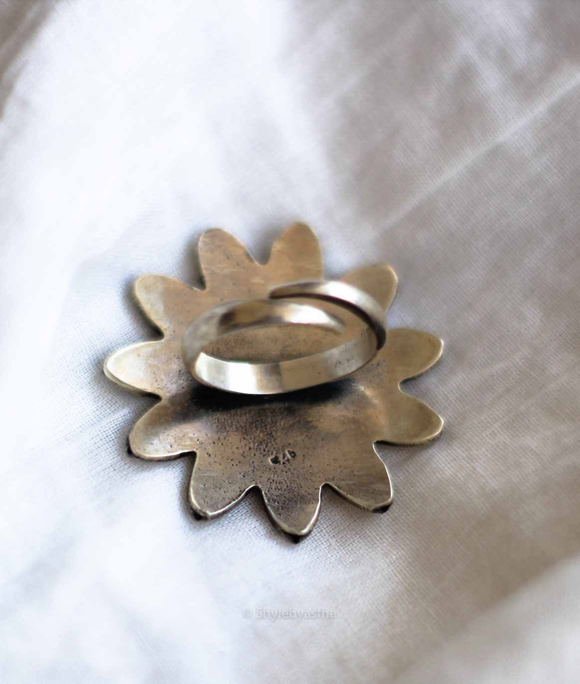 Moh Sunflower Ring