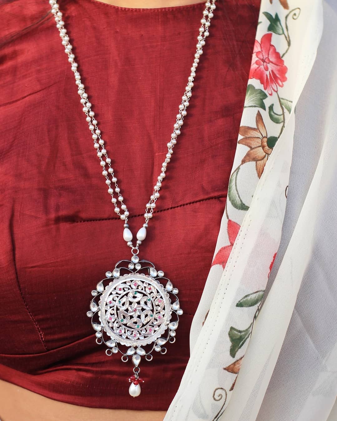 Tattva Kundan Jodhpuri Necklace