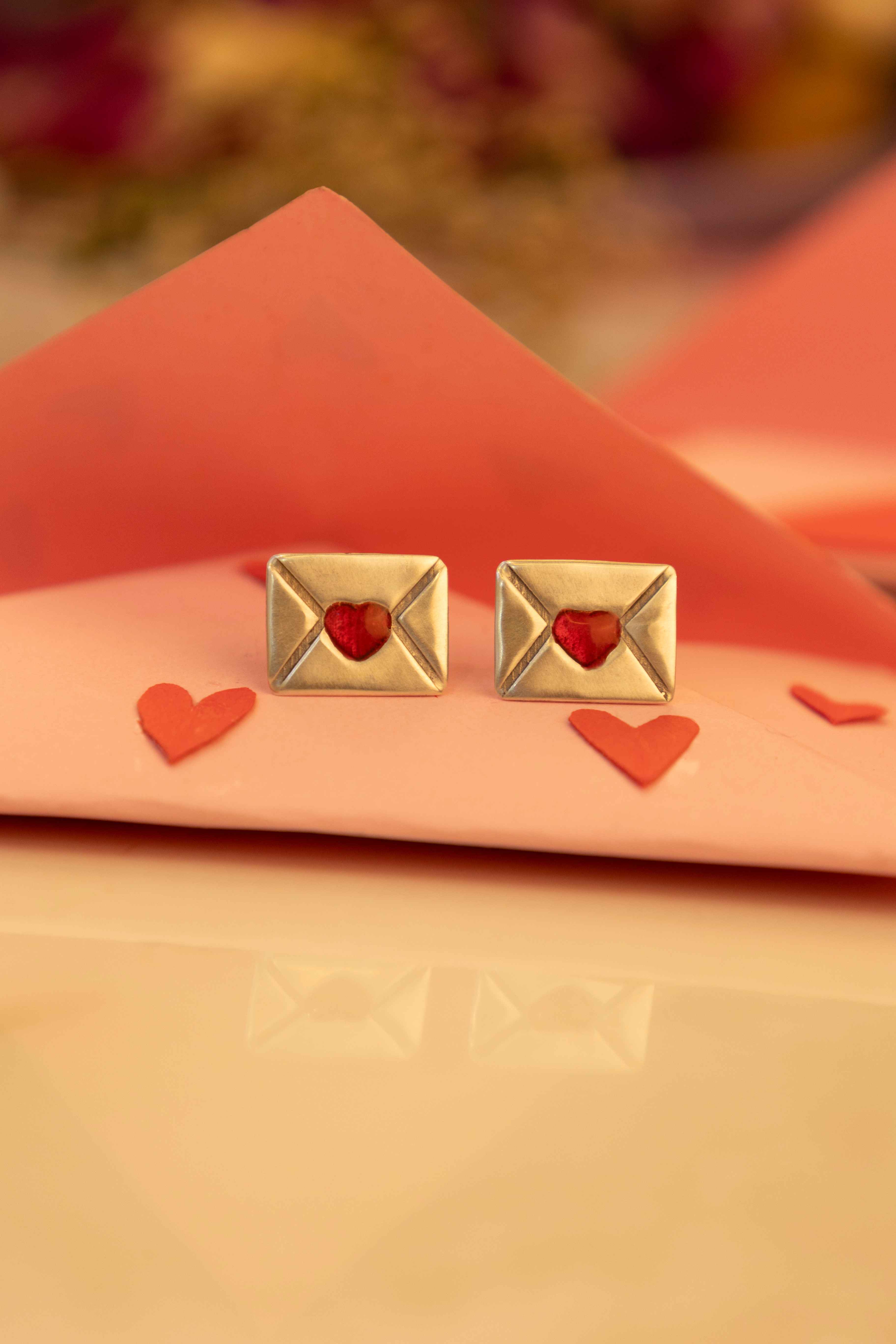 Love Message Earring