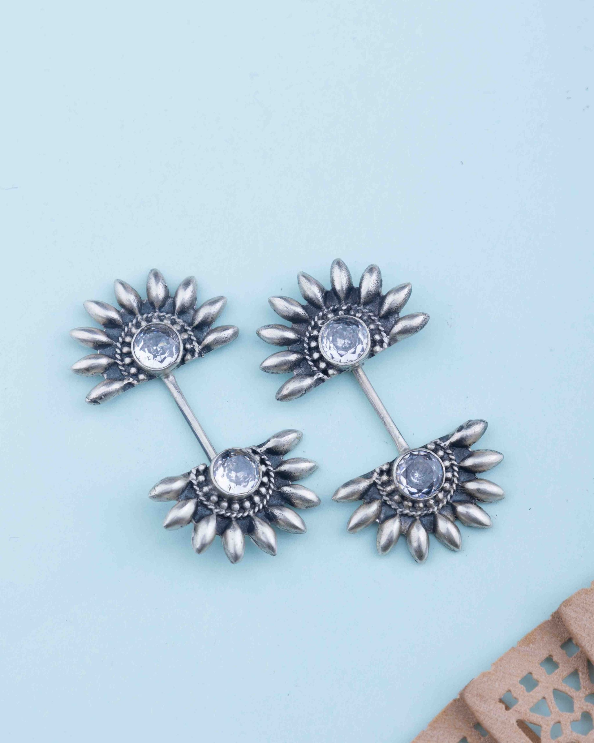 Mizoya Statement Ray Stud Earring