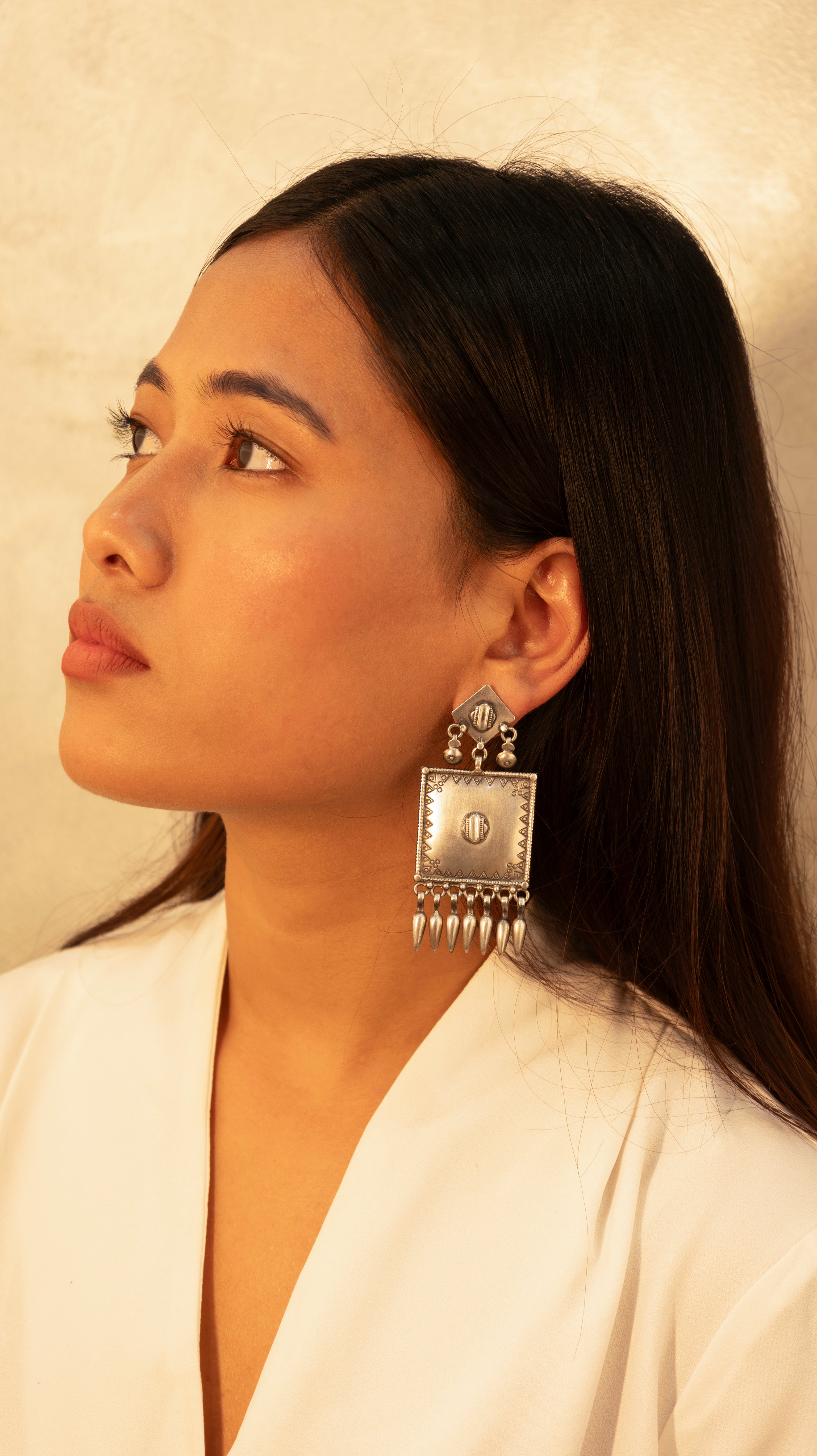 Mizoya Tribal Inspired Dangling Earrings