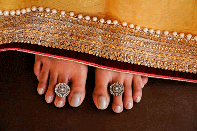 Mizoya Intricate Classic Toe Ring Model