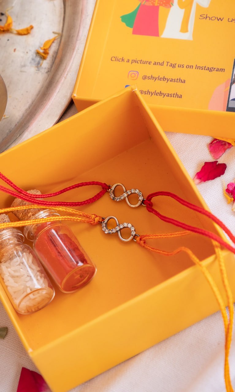 Adya Infinity Knot Fine Rakhi