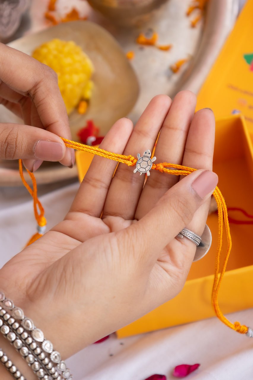 Anvaya Auspicious Tortoise Rakhi