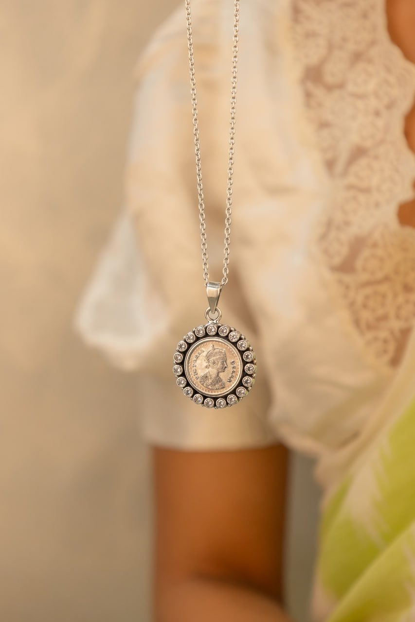 Essence Fine Victorian Coin Pendant