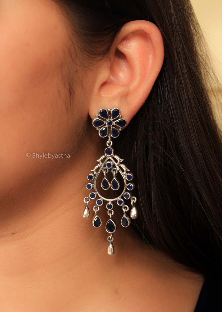 Essence Stone Studded Danglers