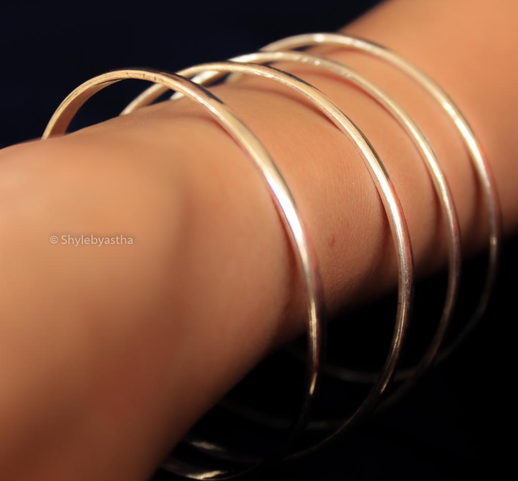 Adya Fine Bangles model