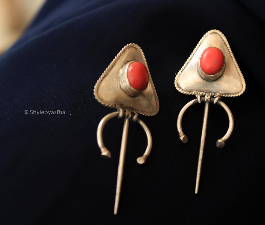 Adya Stone Studded Earrings