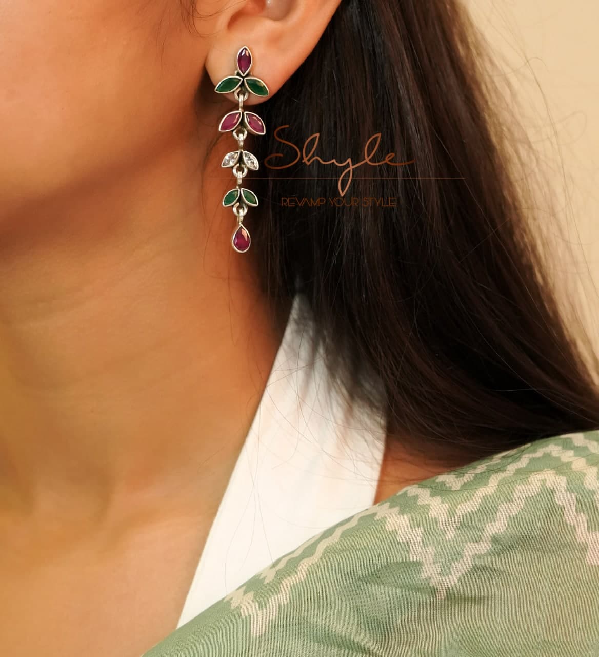 Essence Fine Petal Layered Earring