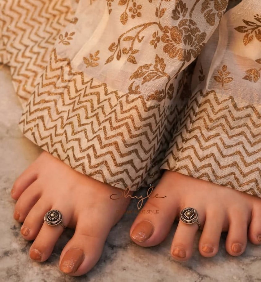 Adya Intricate Everyday Toe Ring