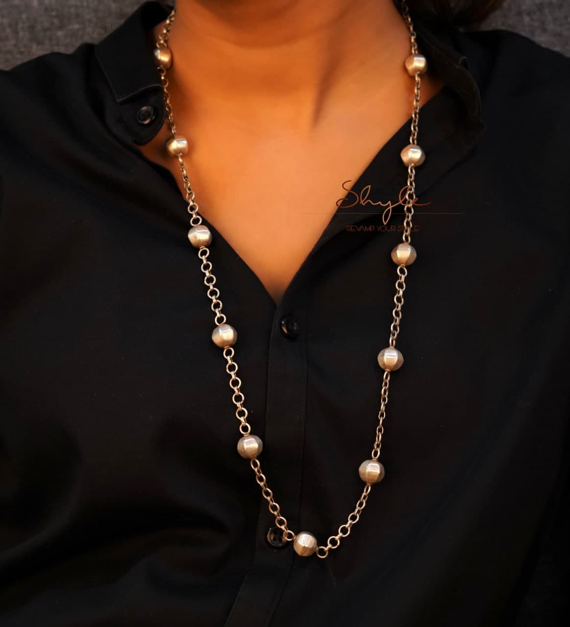 Moh Versatile Bead Chain Necklace