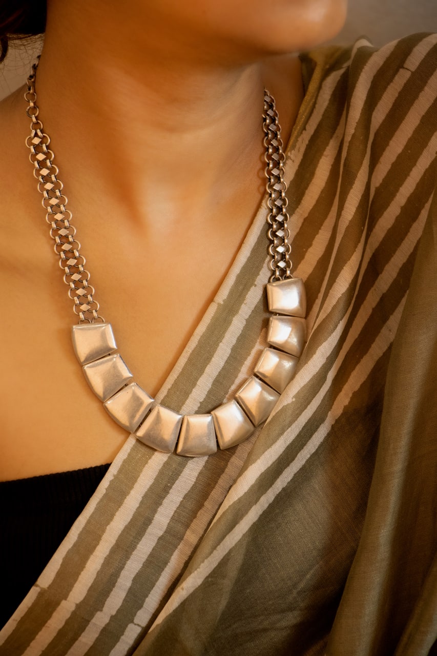 Adya Versatile Matte Statement Necklace