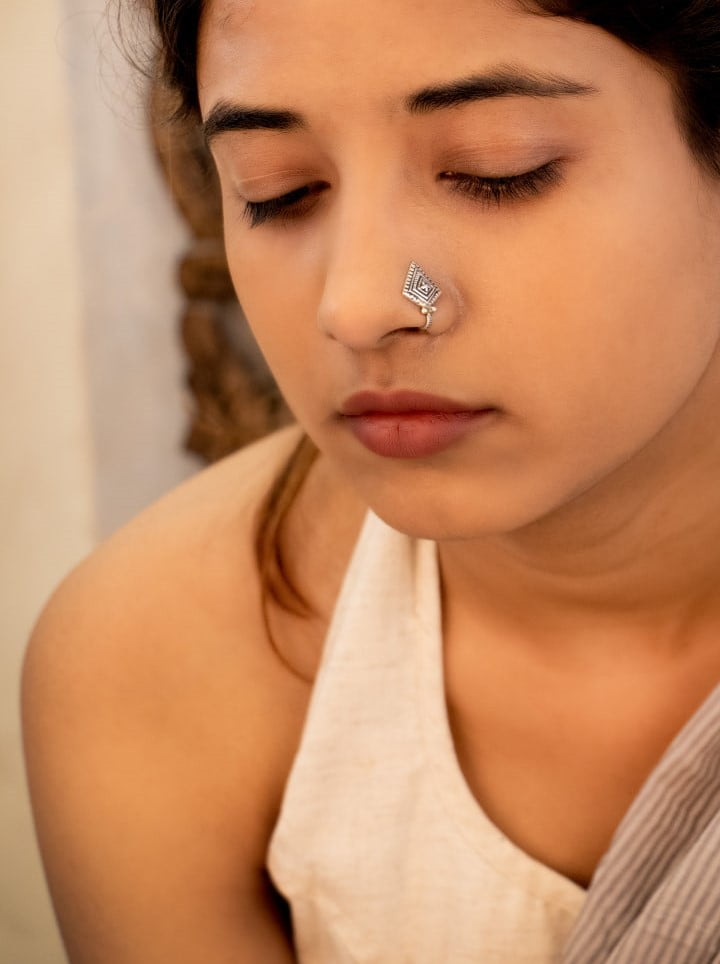 Adya Intricate Classic Nose Clip on