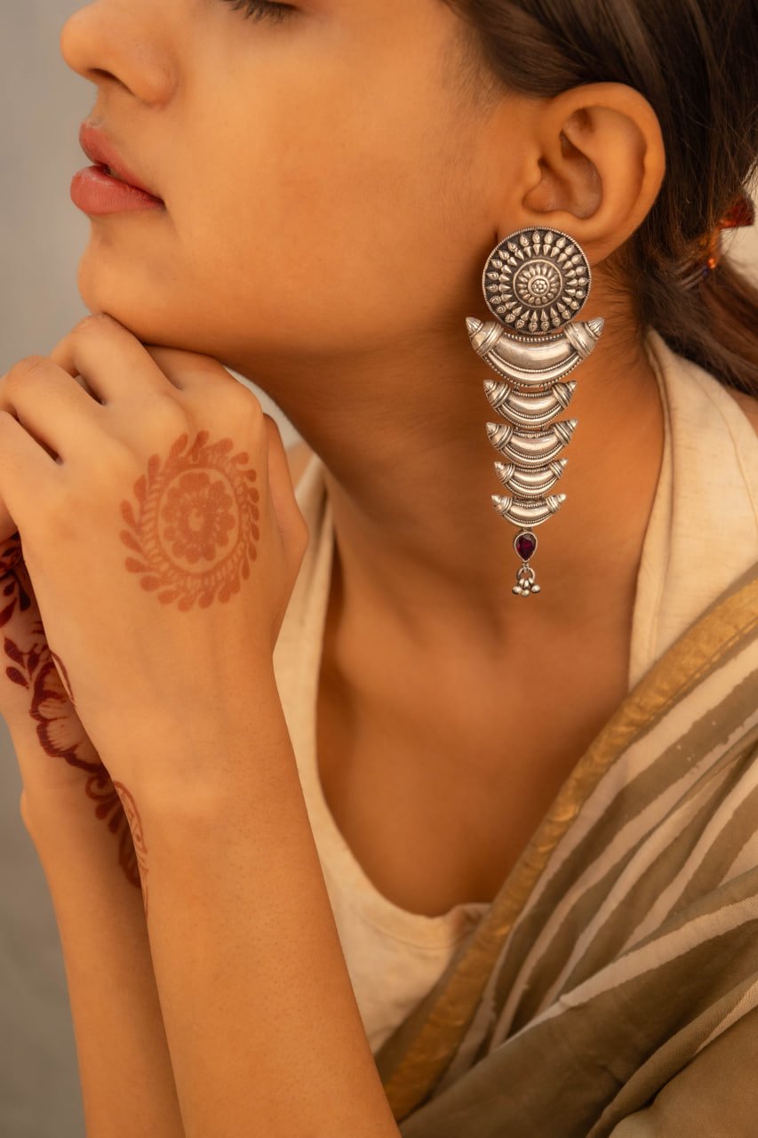 Tattva Layered Statement Earring